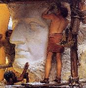 Sir Lawrence Alma-Tadema,OM.RA,RWS, Sculptors in Ancient Rome